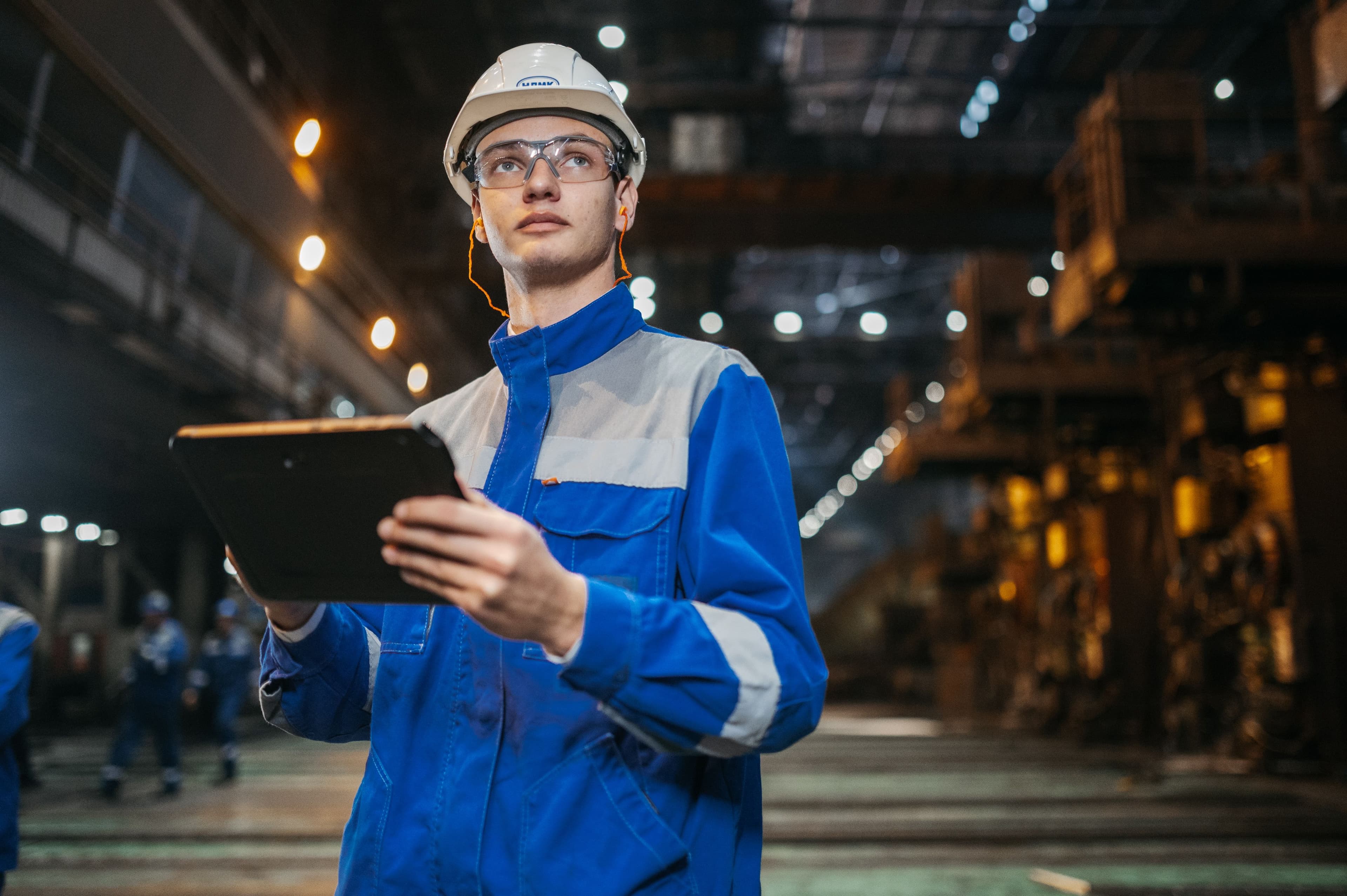 Manufacturing — professionals at work