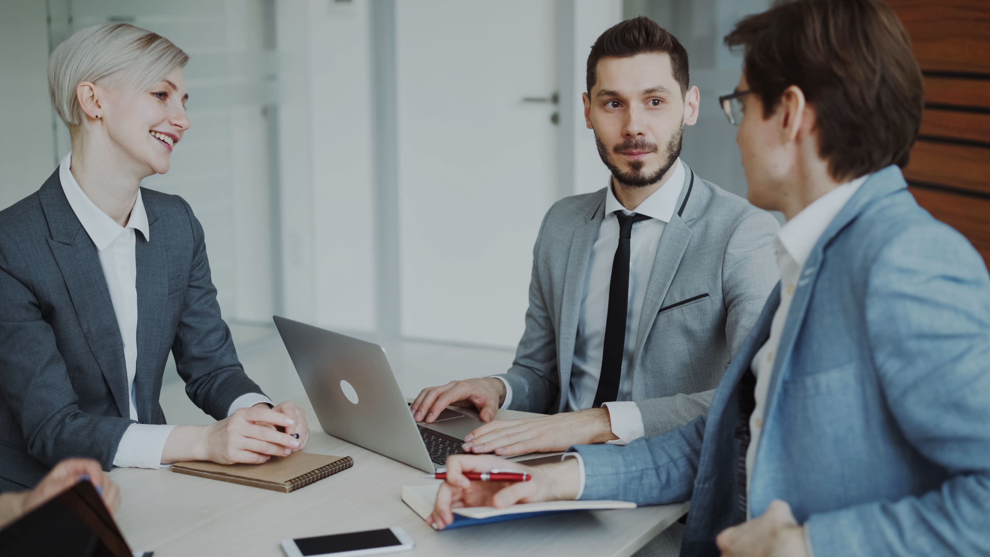 Financial Services — professionals at work